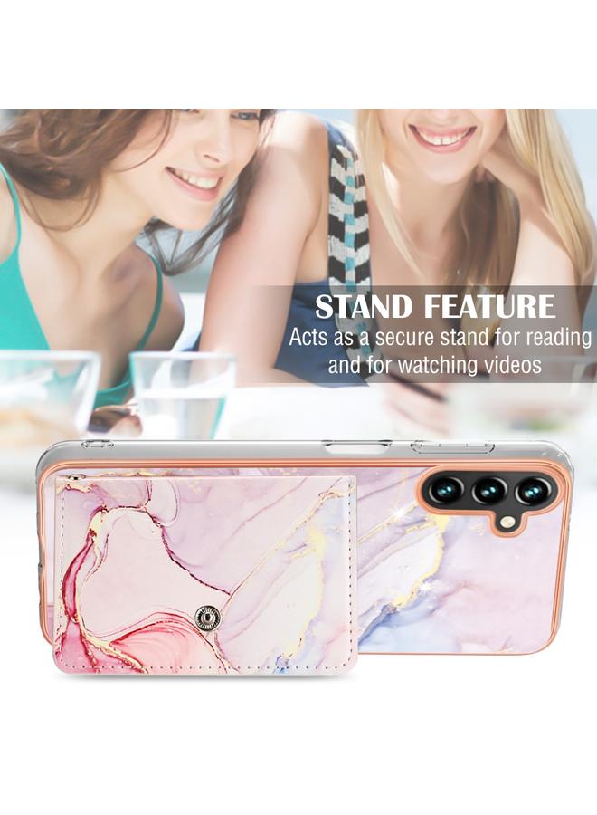 S-TOP Case For Samsung Galaxy A55 Marble Pattern IMD Card Slot Phone Case - Image 5