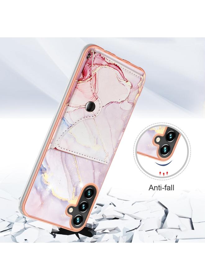 S-TOP Case For Samsung Galaxy A55 Marble Pattern IMD Card Slot Phone Case - Image 2