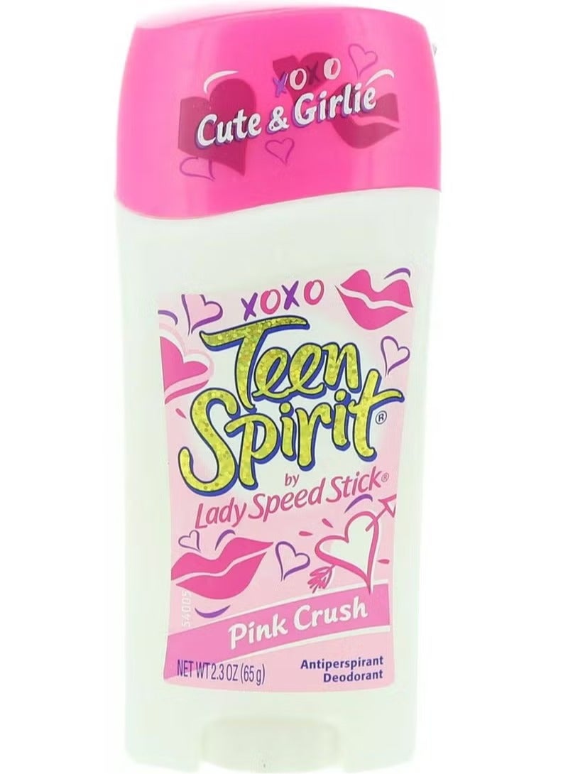مزيل العرق المضاد للتعرق Teen Spirit عصا بلون الوردي 65 جرام
