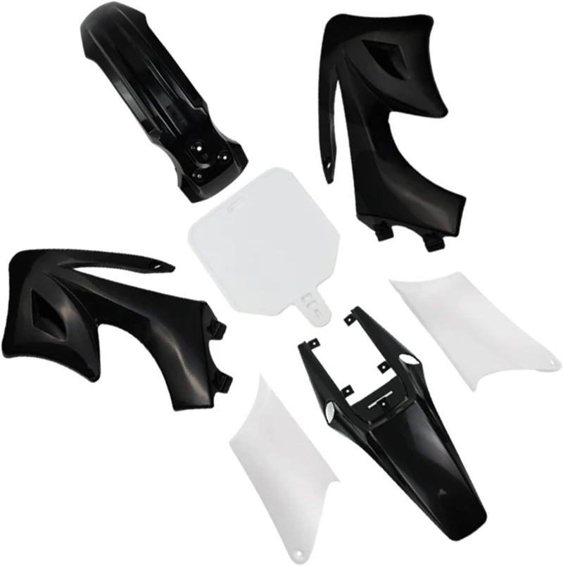 Vuzmode Motorcycle Fairing Kit - Black - Image 1