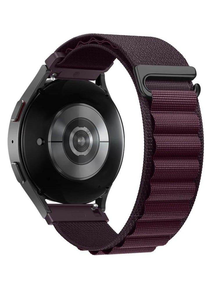 Anmi 20mm Watch Straps Compatible with Samsung Galaxy Watch 6 Classic 47mm 43mm Galaxy Watch 6/5/4 40mm 44mm/Galaxy Watch 5 Pro Sport Nylon Strap Amazfit GTS 4 Quick Release Strap - Image 1