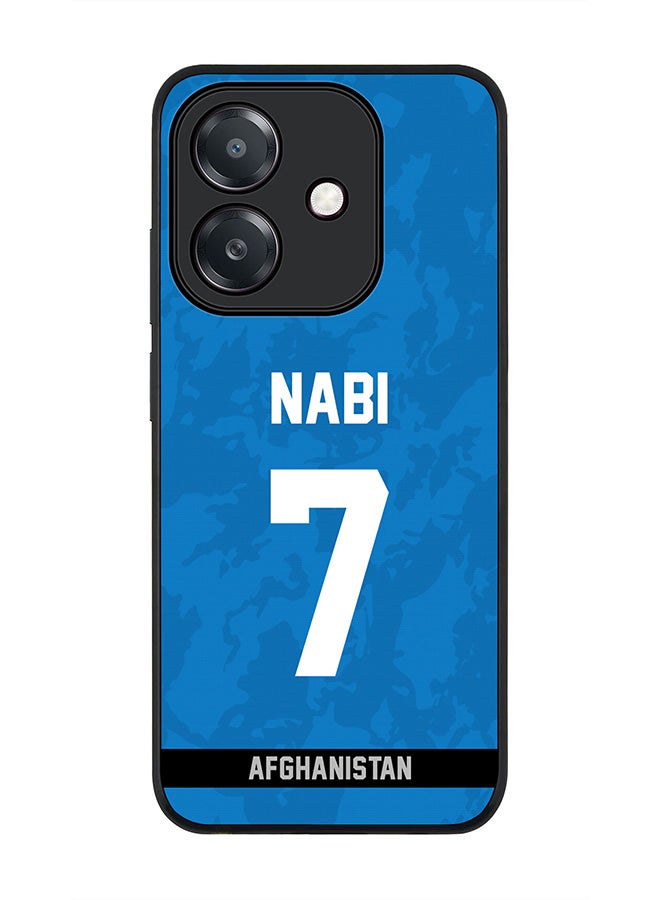 Stylizedd For Oppo A5i Case,Slim fit Camera Protection, Shockproof Thin Phone cover  - Afghanistan Mohammad Nabi, Jersey No 7