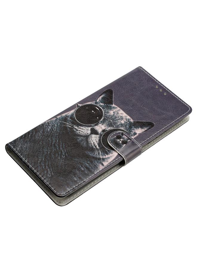 S-TOP Case For Motorola Moto G73 Colored Drawing Leather Phone Case - Image 4