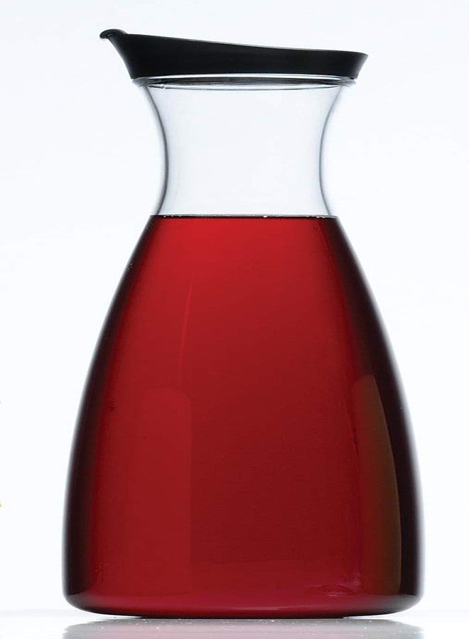 Prodyne Acrylic Juice Carafe, 56 oz, Black - Image 3