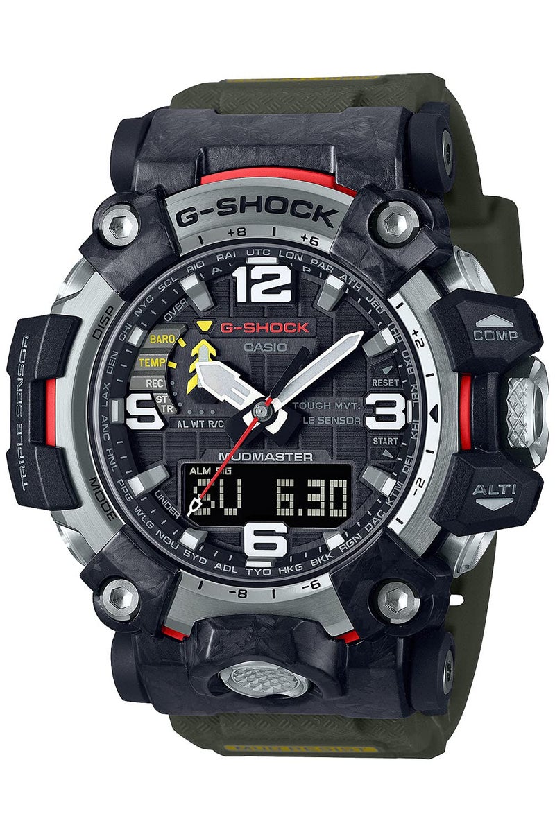 CASIO CASIO GWG-2000-1A3JF [G-Shock Carbon MUDMASTER Radio Solar Triple Sensor]Shipped from Japan  - Image 1