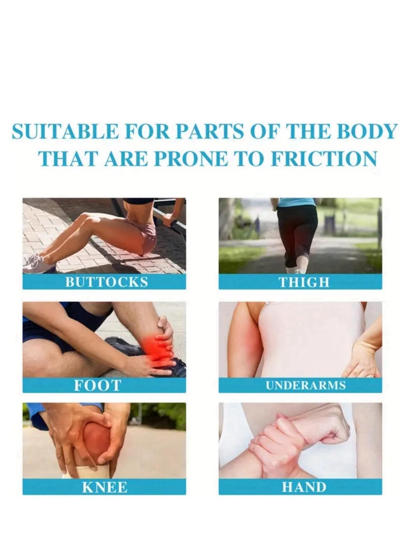 EELHOE Anti Chafe Stick, Thigh Rub Cream, Anti Chafing Cream, Waterproof Glide Anti Chafing Stick, Chafing Stick For Women, Running Chafe Stick For Heel, Lower Arm, Thigh, Skin Protection, Legs 23g - Image 4