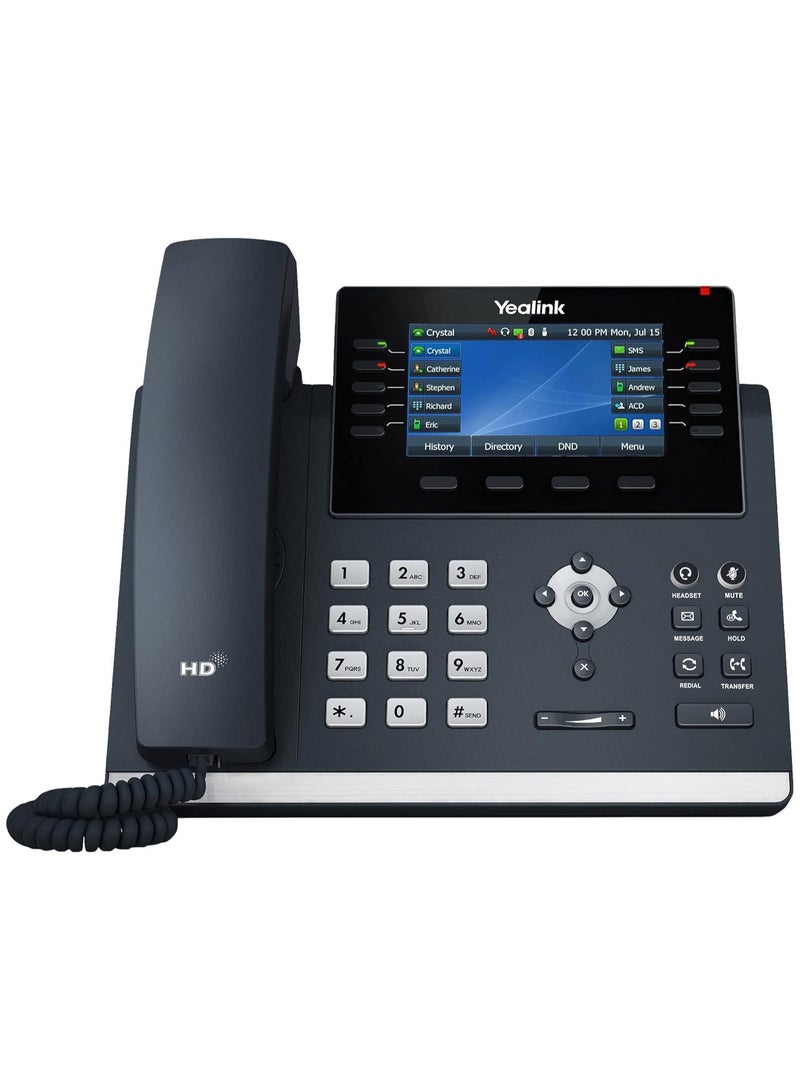 Yealink Yealink T46U IP Phone 16 VoIP Accounts 4.3 Inch Color Display - Image 3