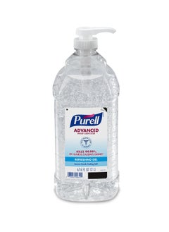 Purell Purell Advanced Hand Sanitizer Refreshing Gel, Clean Scent, 2-Liter Pump Bottle (Pack of 1). 9625-04 