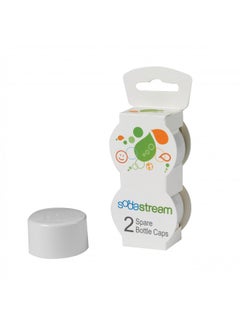 SodaStream Bottle Caps, White, 2-Pack