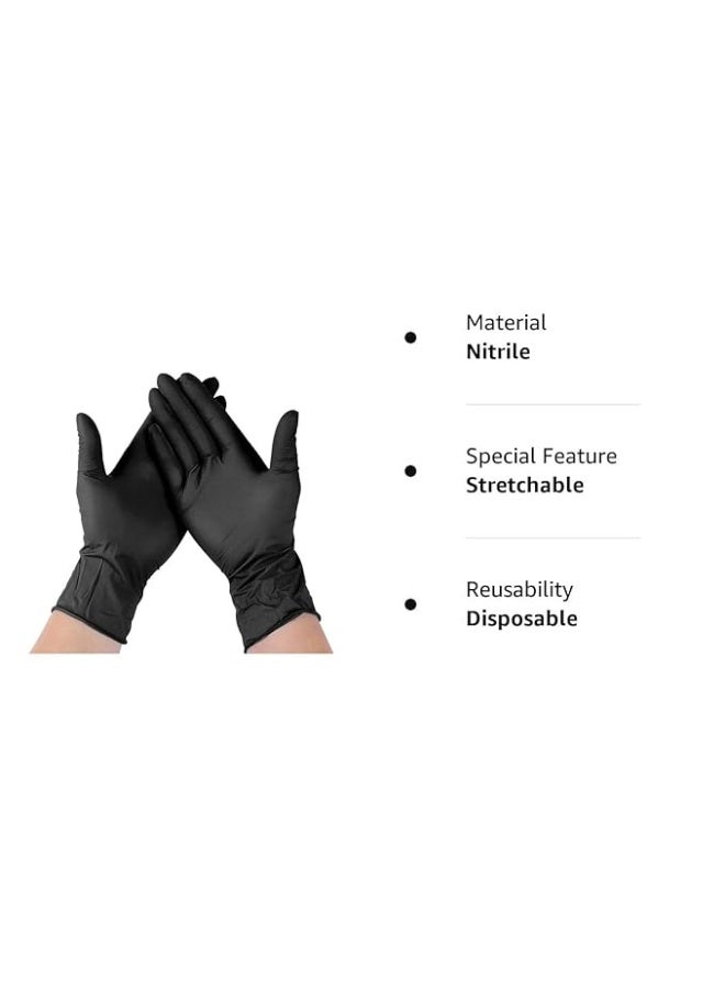 Multi-Purpose Nitrile Disposable Gloves (50 Count) - Superior Durability & Powder-Free - Strong, Latex-Free Hand Protection for General Use - Image 3