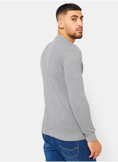 Textured Crew Pullover - pzsku/ZEF85B5D7A27F0F34A89FZ/45/_/1668665679/bea38c45-e6df-4357-af72-f10d833819ee