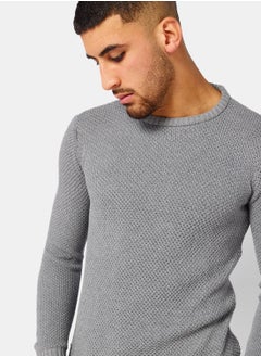 Textured Crew Pullover - pzsku/ZEF85B5D7A27F0F34A89FZ/45/_/1668665679/e0af803d-9a3b-4088-ba27-d9070afa4dbb