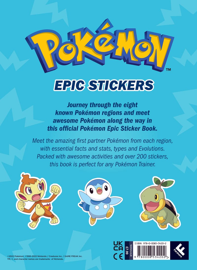 Pokemon Epic stickers - Image 1