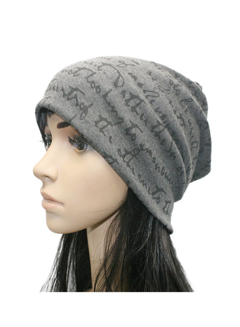 MileMelo Hip-Hop Beanie Dark Grey  - Image 1