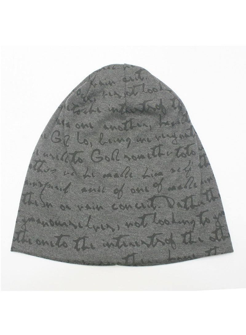 MileMelo Hip-Hop Beanie Dark Grey  - Image 2