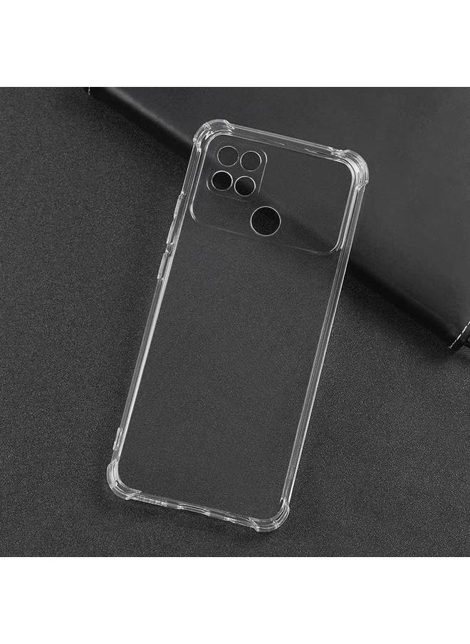 erorex - 1 Plus 2 Case For Xiaomi Poco C40 With 2 Tempered Glass Screen Protector Clear Tpu Four Corners Protective Cover Transparent Soft Funda Xiaomi Poco C40 Clear - Image 1