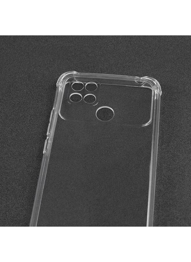 erorex - 1 Plus 2 Case For Xiaomi Poco C40 With 2 Tempered Glass Screen Protector Clear Tpu Four Corners Protective Cover Transparent Soft Funda Xiaomi Poco C40 Clear - Image 1