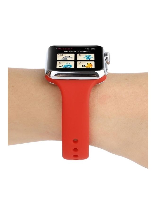 نيبمينينت سوار بديل لساعة أبل Country Red - Image 5