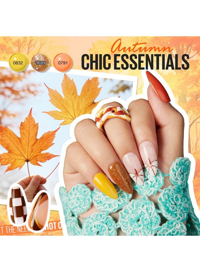 MEFA 42 Colors Gel Nail Polish Kit with U V Light, 59 Pcs All Seasons Collection Colorful Gel Polish Essential Set with 5 Psc Matte/Glossy Base Top Coat, Salon Gifts for Women - Image 5