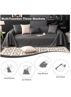 Sharpdo Four Seasons Universal Non-Stick Wool Technology Cloth Sofa Cushion, Waterproof and Dustproof Sofa Cushion  - Image 5