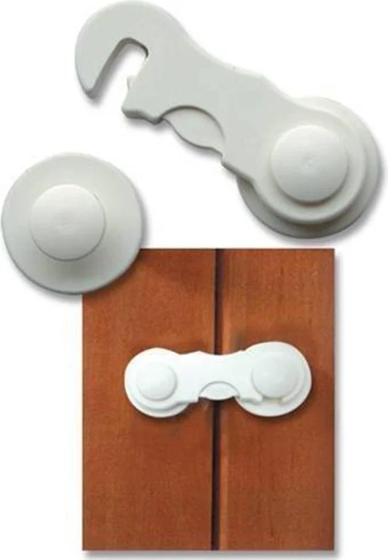 سيفي بيبي Refrigerator and Cabinet Lock (2 Pieces)