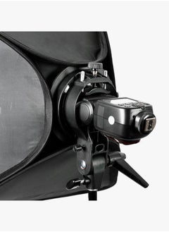 Generic Pro S-Type Bowens Bracket Mount Holder For Speedlite Flash Snoot Softbox Black  - Image 5