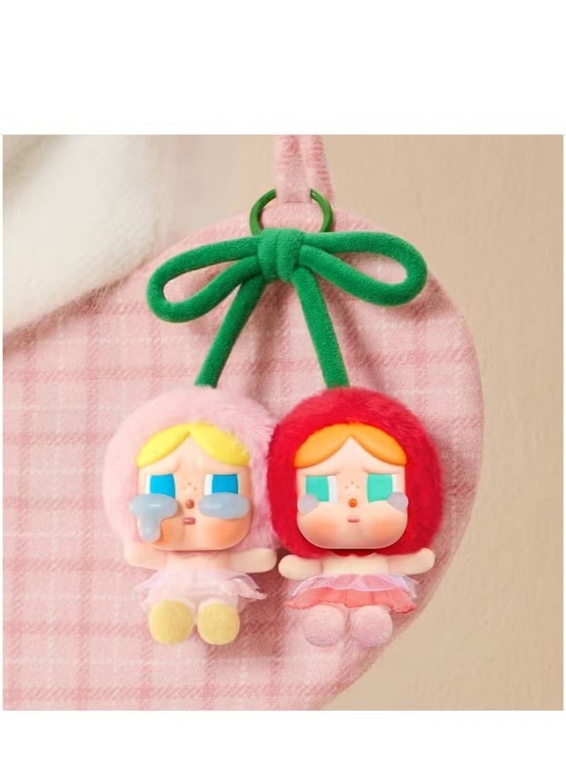 Crybaby Crying for Love Series Vinyl Plush Hanging Card (Love You Cherry Much) Collectible Figures Collectors Art Toy Toy Figures Gift 1 Piece  - Image 3