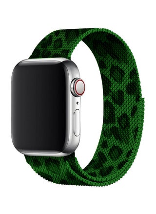 Green Leopard Print