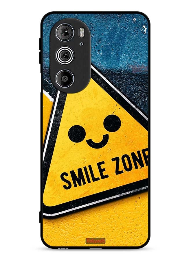 Tolwak Motorola Edge 30 Pro Protective Case Cover Smile Zone - Image 1