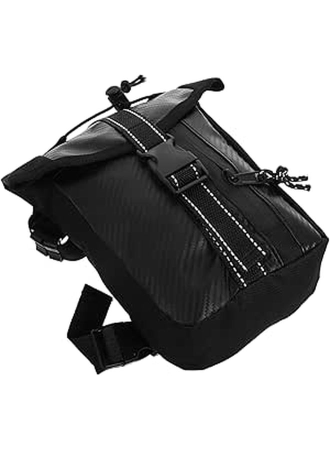 Valiclud Motorcycle Thigh Bag Waist Drop Leg Bag For Men And Women Biking Hiking Outdoor Use Multi Functional Durable 23L Black - Image 1