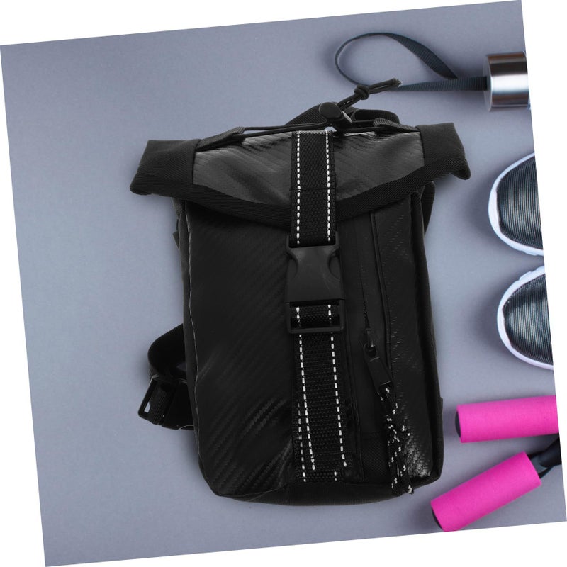 Valiclud Motorcycle Thigh Bag Waist Drop Leg Bag For Men And Women Biking Hiking Outdoor Use Multi Functional Durable 23L Black - Image 5