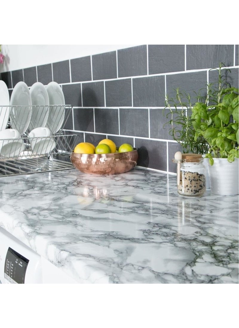 d-c-fix - 346-0047 Marble Pattern Self Adhesive Foil - Image 1