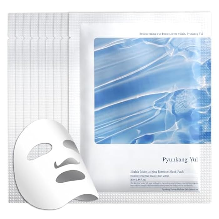 Pyunkang Yul PKY Highly Moisturizing Essence Mask Pack 25 ml / 0.85 fl.oz. x 10 EA - Image 1
