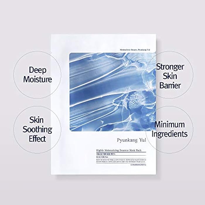 Pyunkang Yul PKY Highly Moisturizing Essence Mask Pack 25 ml / 0.85 fl.oz. x 10 EA - Image 3