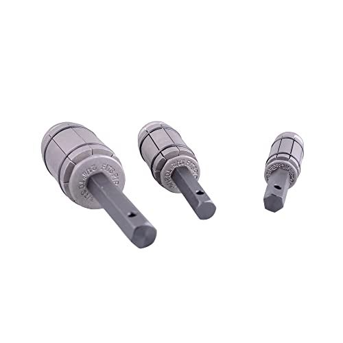 Luckmart Modified 1.125" to 3.5" Tail Muffler Exhaust Pipe Universal Expander Repair Tool Set Kit 3PCS - Image 2