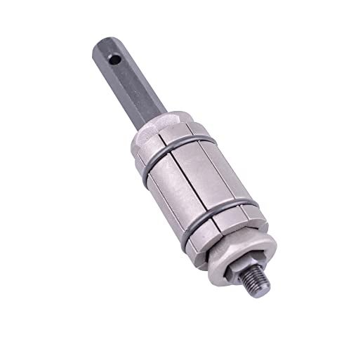 Luckmart Modified 1.125" to 3.5" Tail Muffler Exhaust Pipe Universal Expander Repair Tool Set Kit 3PCS - Image 5