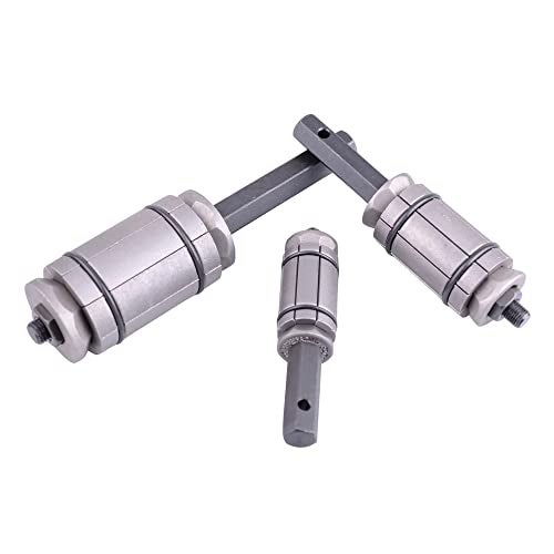 Luckmart Modified 1.125" to 3.5" Tail Muffler Exhaust Pipe Universal Expander Repair Tool Set Kit 3PCS - Image 4
