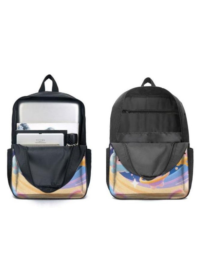 Bright Li Fire Unlock the new fashion of childish fun! Three-piece set of bags, cartoon elements for children and teenagers (students, children, friends' outings, mountain climbing, schooling, etc. can be used) - 36  - Image 4
