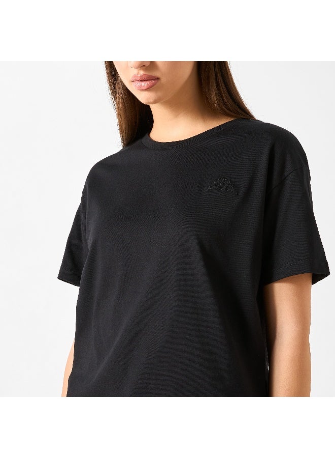 كابا تيشيرت بياقة ضيقة وأكمام قصيرة من كابا - Image 2