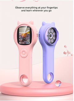 Generic Mini Kids Optical Microscope With Photo And Video Function 500x Observe The Microscopic World Science Children Educational Toys  - Image 2