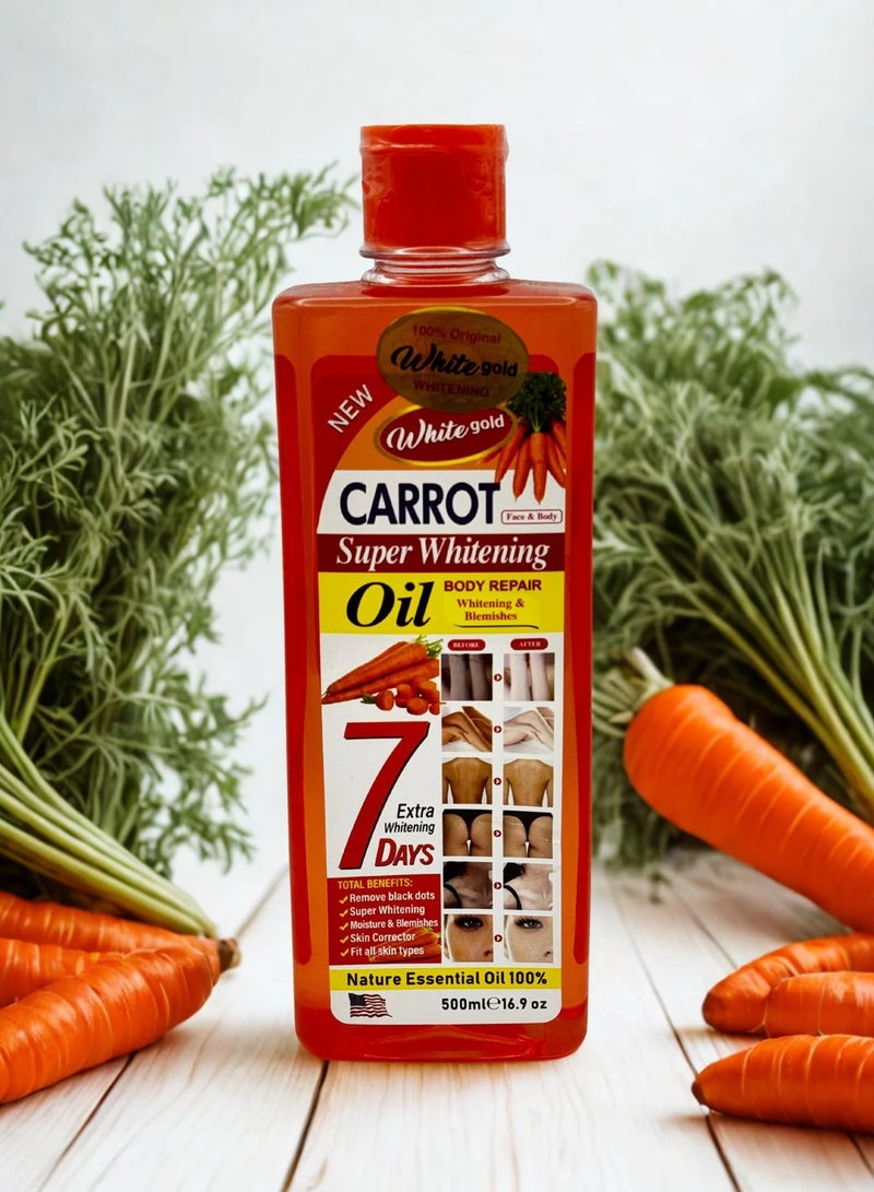 Super Whitening Carrot Oil 500 ML
