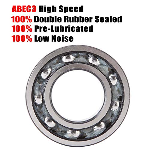 Donepart 684ZZ Small Bearings 4mm x 9mm x 4mm Double Shielded and Pre-Lubricated Deep Groove Ball Bearing (20 Pcs) - Image 5