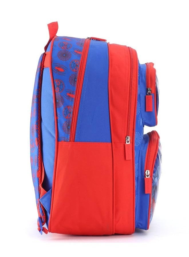 STRIDERS 18 Inches Spiderman School Bag Inspire Learning With Spider-Man's Style Age 8 Yr And 8 Yr Plus (Multicolor) - Image 3