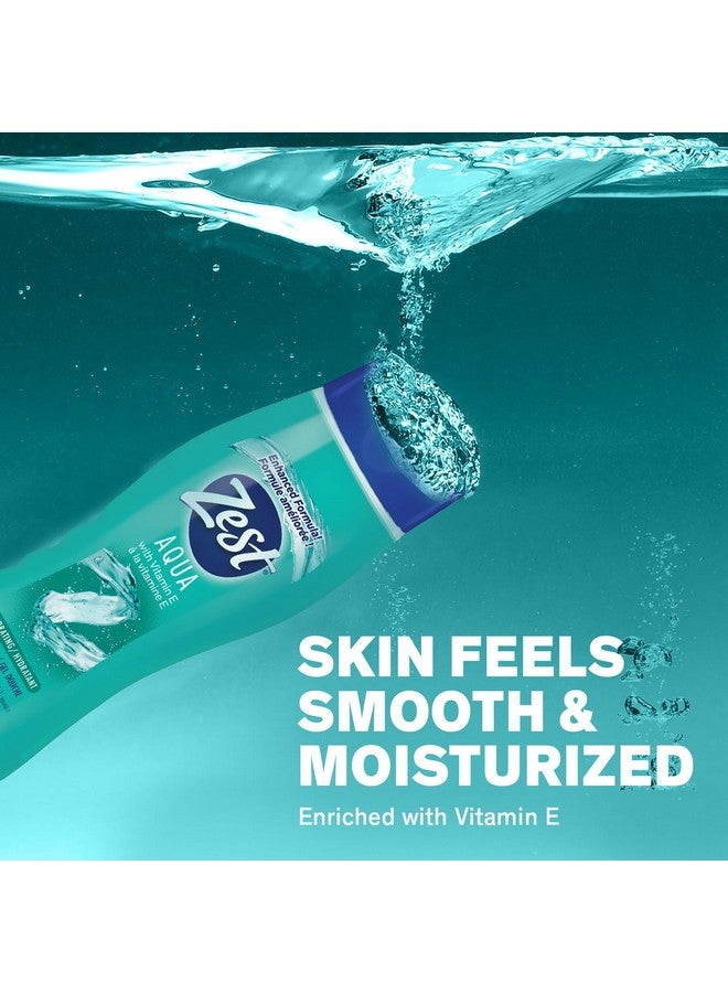 زيست غسول الجسم المرطب زيست أكوا، 18 أونصة سائلة (عبوة من 6 قطع) - جل استحمام مرطب ومنعش، يُرغى بسهولة للحصول على حمام فقاعات مريح - منظف رغوي ومقشر للبشرة للحصول على بشرة ناعمة ونظيفة - Image 4