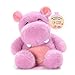 Ditucu Original Hippo Microwavable Weighted Stuffed Animal Heated Hippopotamus Plush for Warmth Comfort Period Cramps Pain Plushies Toys Gifts for Kids Purple 9 inch - Image 2