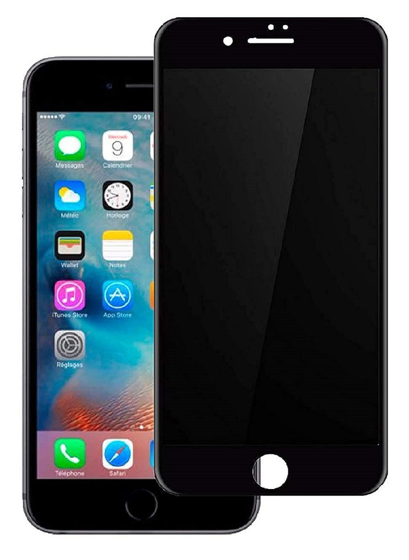 Super Tempered Glass Screen Protector Anti-Spy Privacy Designed For iPhone 7 Plus Full Glue Edge to Edge Full Screen Coverage And Bubble Free - Image 1