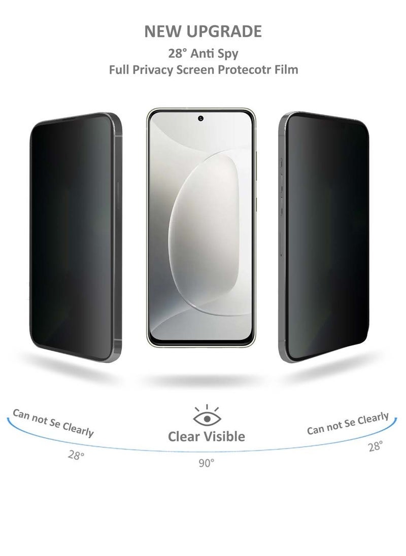 vesus Honor 300 5G 2024 Yesido Premium Hydrogel Anti Spy / Anti Privacy Film Thin and Flexible Screen Protector (MSHFMP) â€“ Clear | Privacy Protection, Anti-Scratch, Self-Healing, Bubble-Free, Full Coverage for Honor 300 5G - Image 5