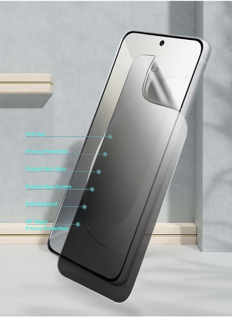 vesus Honor 300 5G 2024 Yesido Premium Hydrogel Anti Spy / Anti Privacy Film Thin and Flexible Screen Protector (MSHFMP) â€“ Clear | Privacy Protection, Anti-Scratch, Self-Healing, Bubble-Free, Full Coverage for Honor 300 5G - Image 2