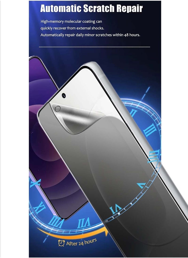 vesus Honor 300 5G 2024 Yesido Premium Hydrogel Anti Spy / Anti Privacy Film Thin and Flexible Screen Protector (MSHFMP) â€“ Clear | Privacy Protection, Anti-Scratch, Self-Healing, Bubble-Free, Full Coverage for Honor 300 5G - Image 4