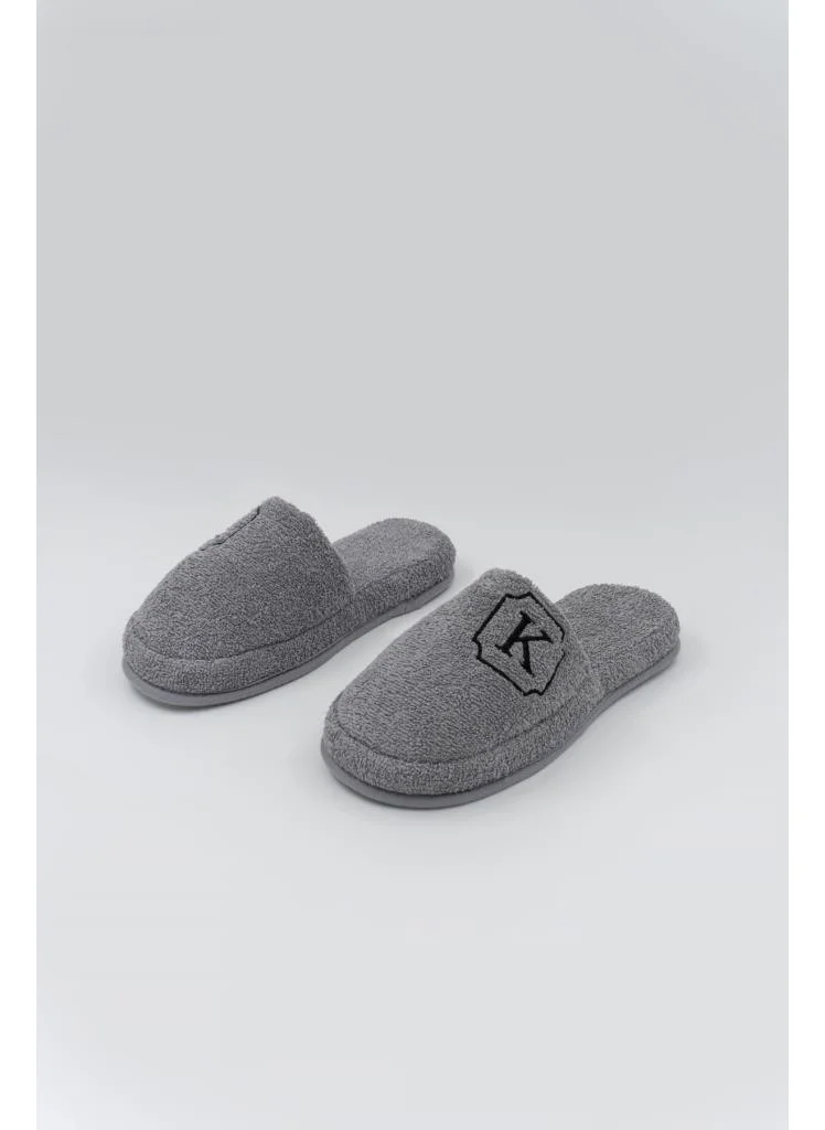 Ender Home K Letter Towel Bathroom Home Hotel Maternity Slippers Thick Sole Slippers